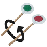 Winkerkelle grün/rot